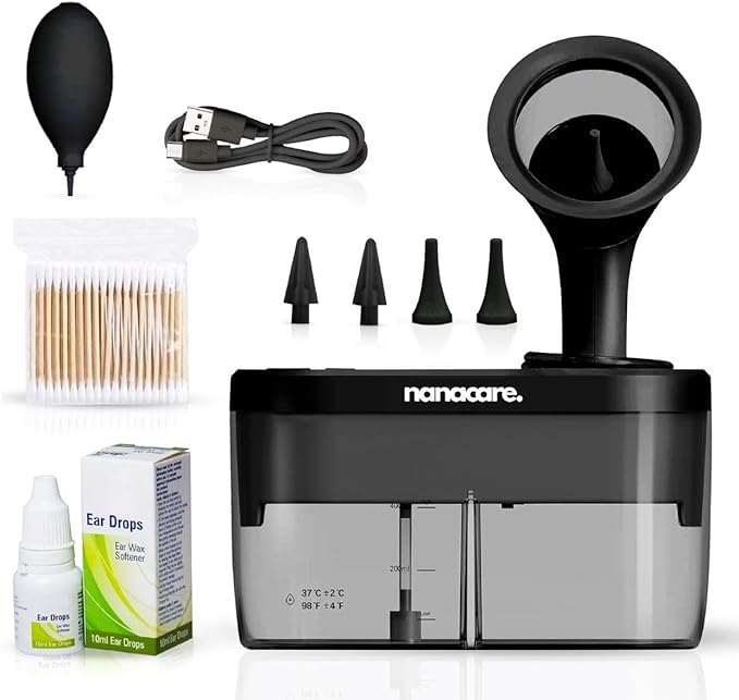 NanaCare Electric Ear Wax Removal Irrigation Cleaner