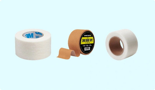 Micropore Tape vs Zinc Oxide Tape vs Silicone Tape: Which One Do You Actually Need?