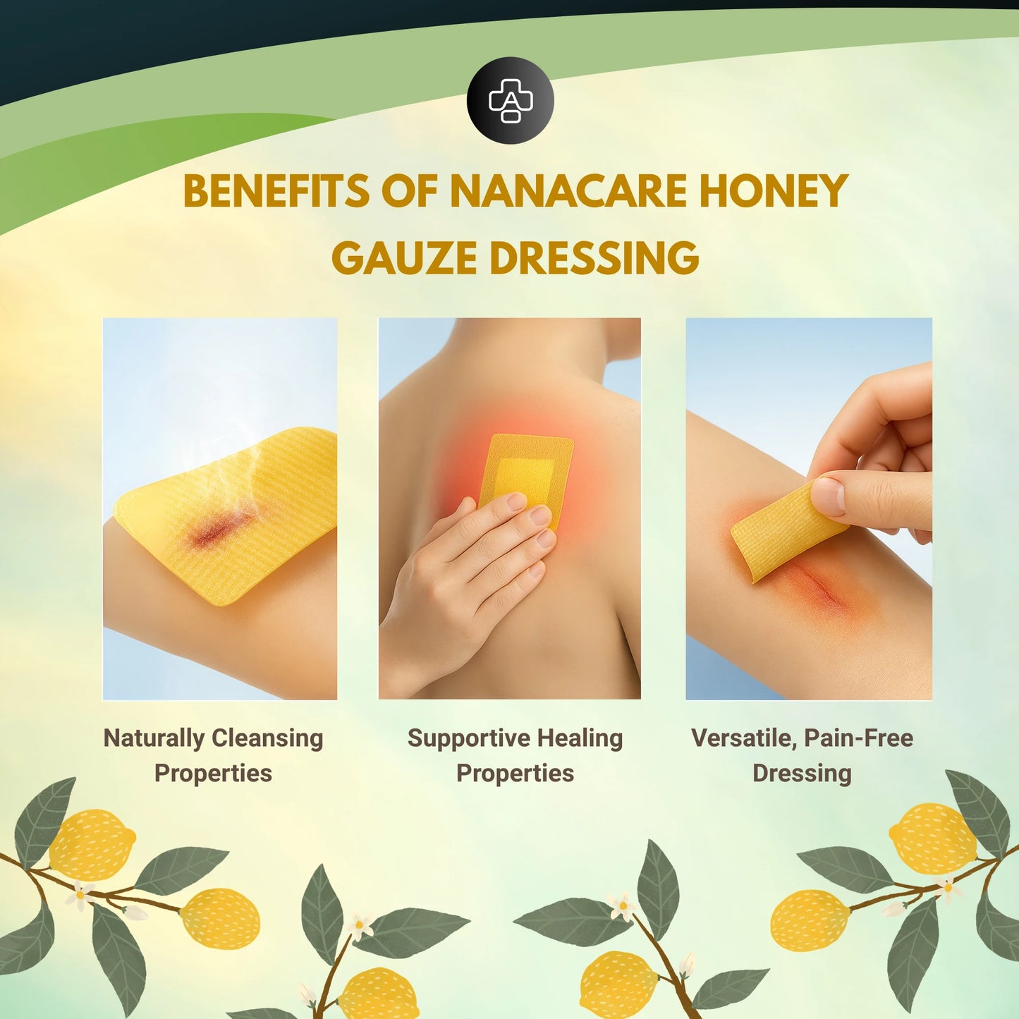 NanaCare Honey Gauze Dressing