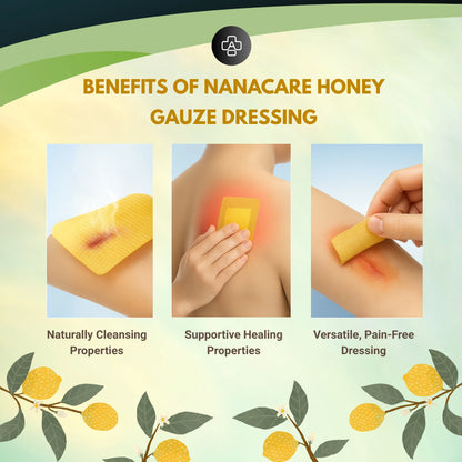 NanaCare Honey Gauze Dressing