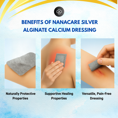 NanaCare Silver Alginate Dressing