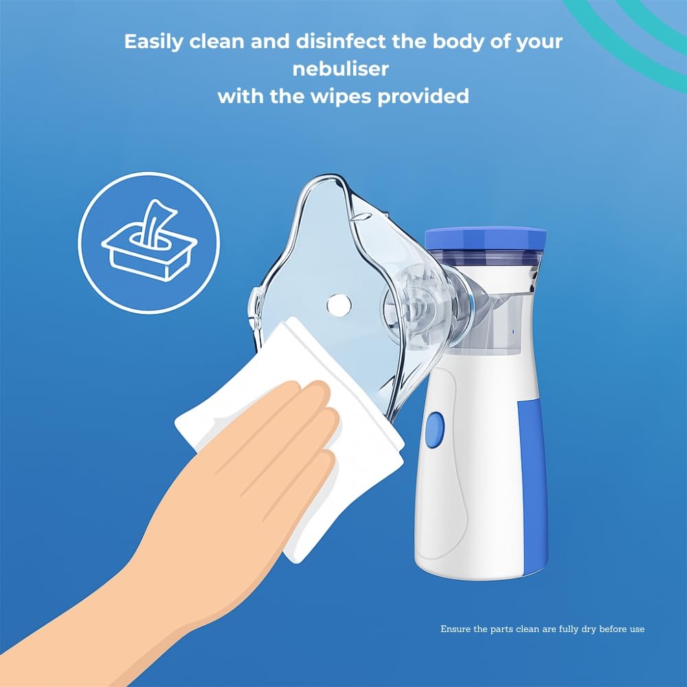 NanaCare Saline Solution 0.9% 30 x 2.5ml with 10  Cleaning wipes
