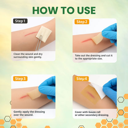 NanaCare Honey Gauze Dressing