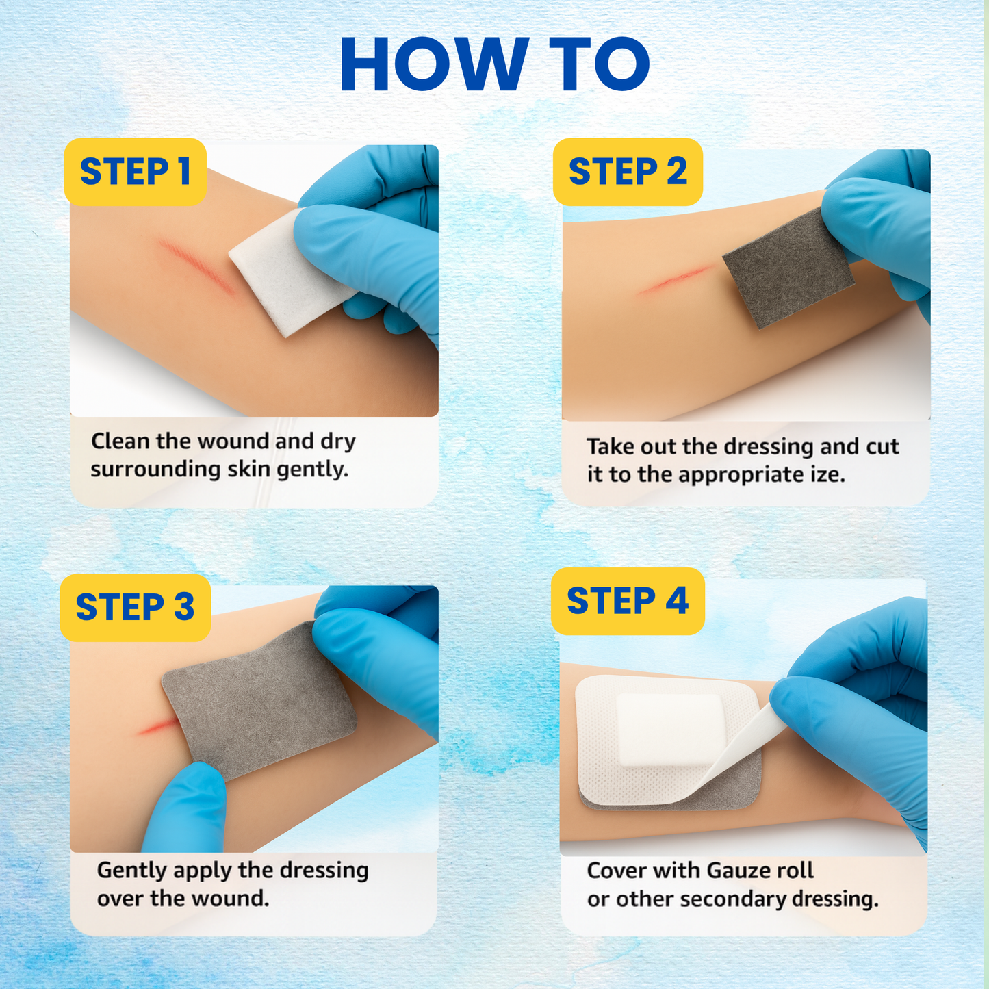 NanaCare Silver Alginate Dressing