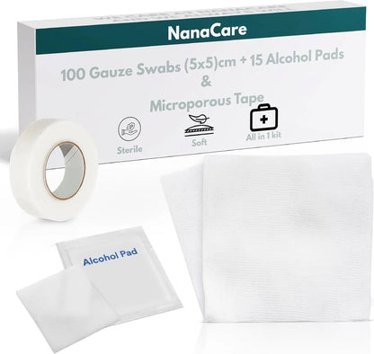 Sterile 2x2 Gauze Wound Care Kit