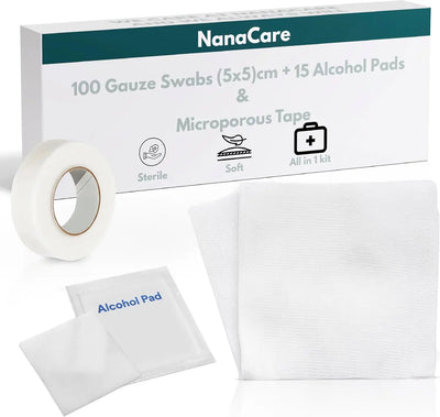 Sterile 2x2 Gauze Wound Care Kit
