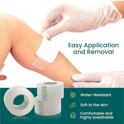 Hypoallergenic Transparent Surgical Tape
