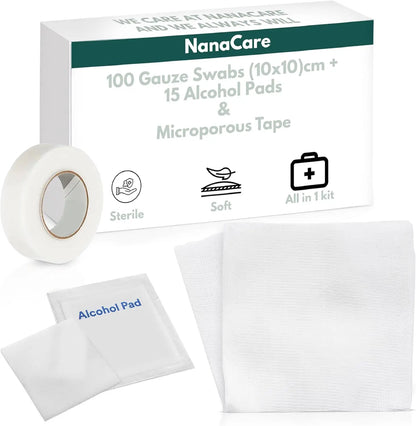 Sterile Gauze Pads Wound Care Kit