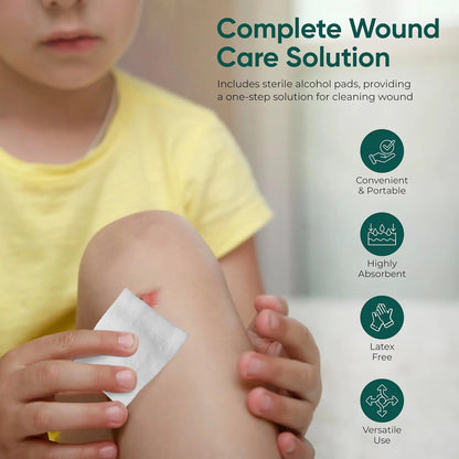 Sterile Gauze Pads Wound Care Kit