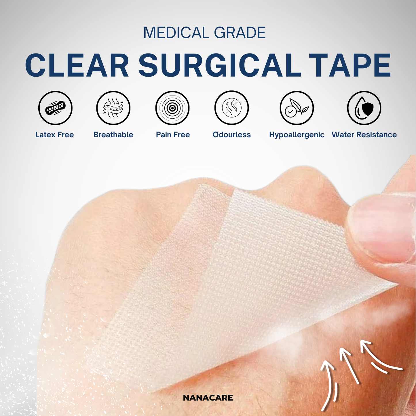 Hypoallergenic Transparent Surgical