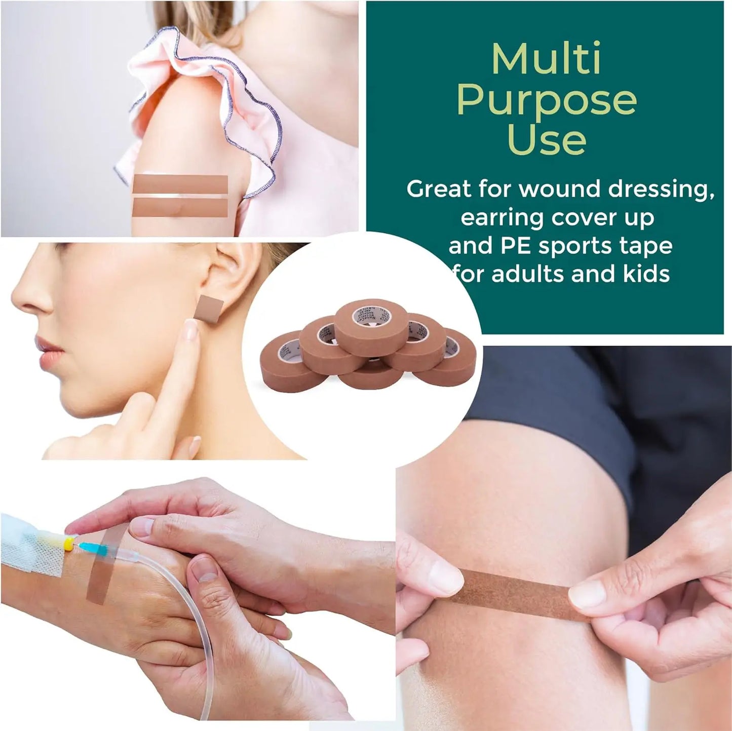 Tan Microporous Surgical Tape