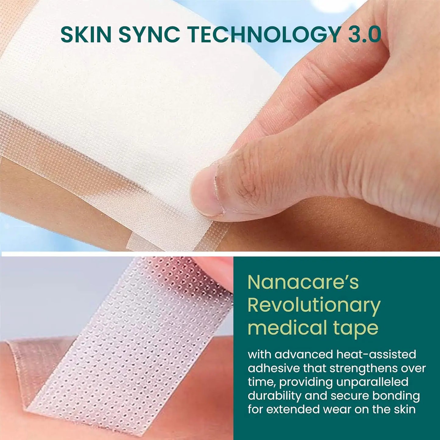 Hypoallergenic Transparent Surgical Tape