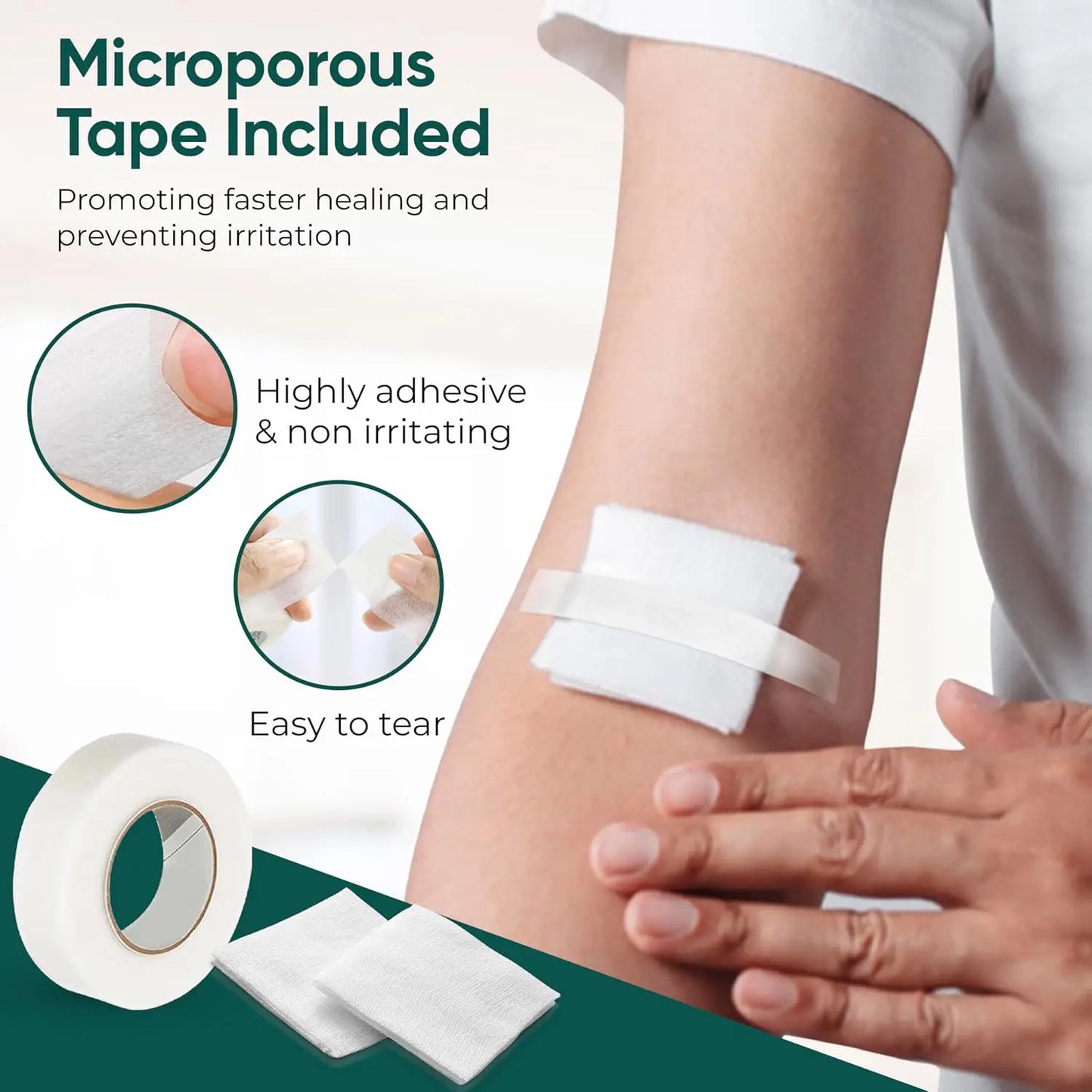 Sterile 2x2 Gauze Wound Care Kit