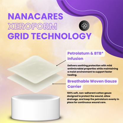 NanaCare Xeroform Dressing