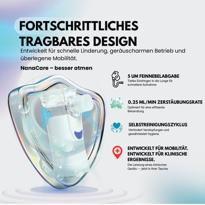 Vernebler mit Kochsalzlösung