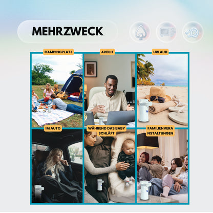 Vernebler mit Kochsalzlösung