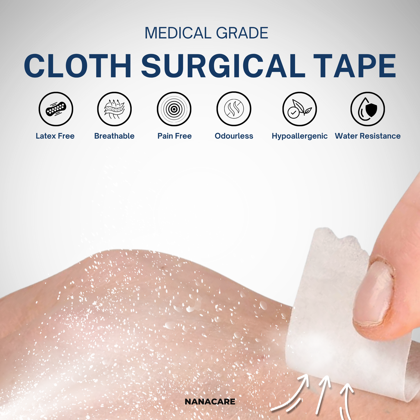 Hypoallergenic Cloth Medical Tape